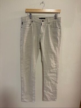 John Varvatos Linen Blend Bowery Pants